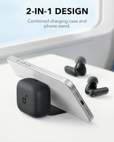 2-in-1 Charging Case and Phone Stand