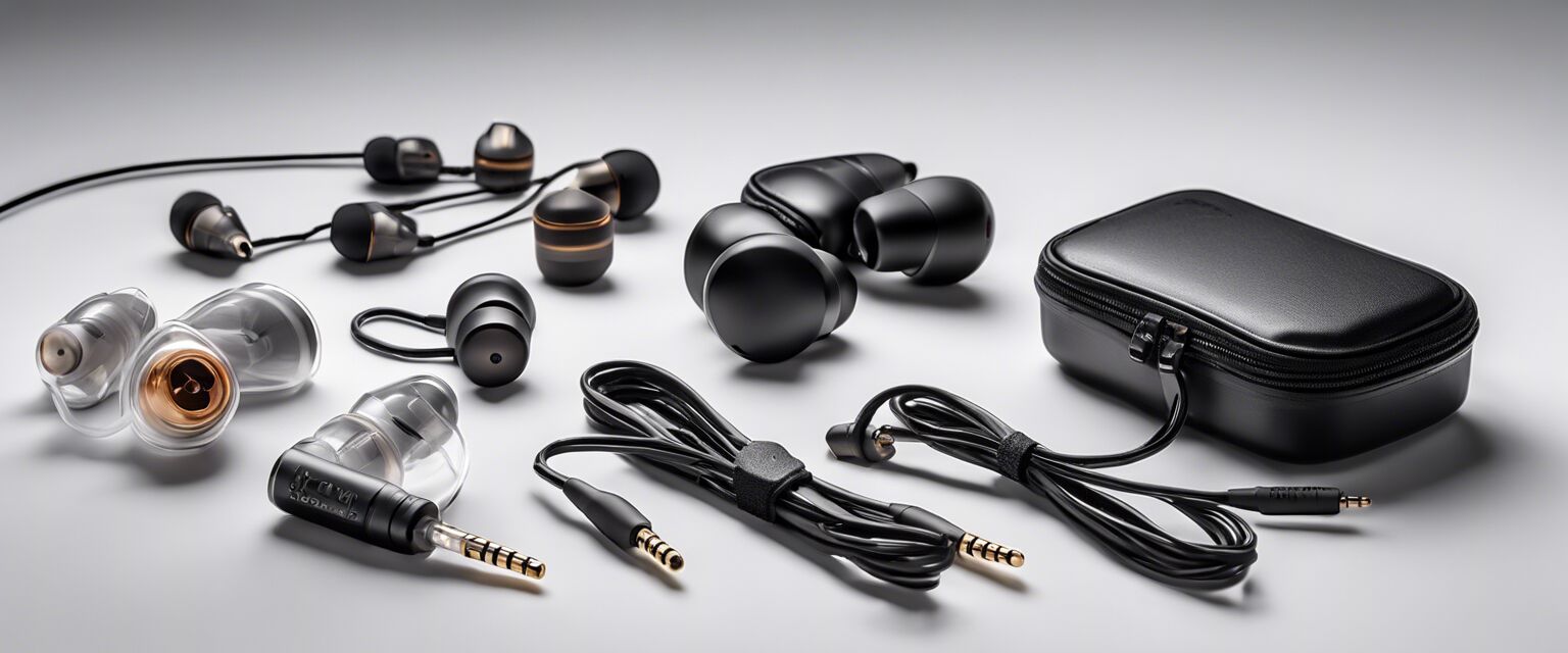 Audiophile earbuds accessories