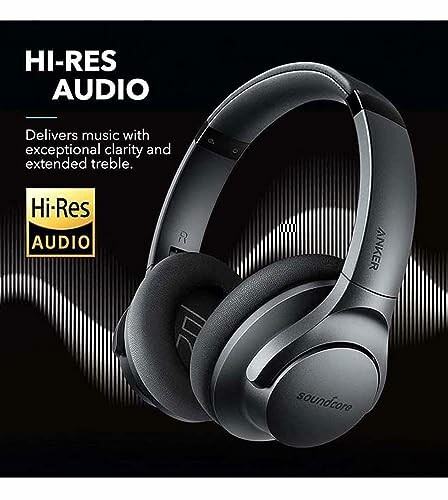 High-resolution audio headphones with exceptional clarity.