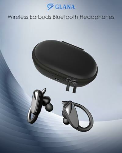 Wireless earbuds with charging case