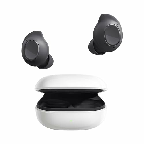 Wireless earbuds with charging case